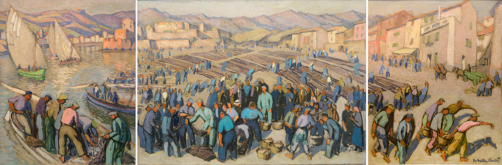 Triptych: Collioure (1933)
