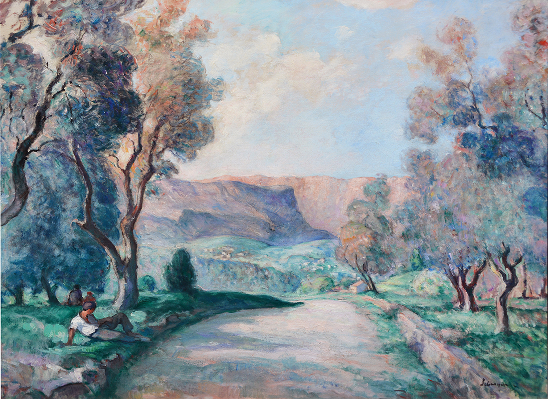 Les Gorges du Loup, route de Grasse (1926)