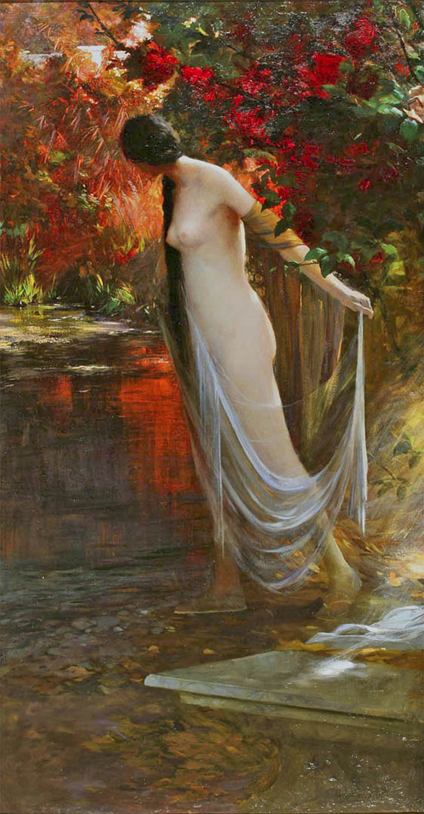 Ophelia at the River's Edge, ca. 1900