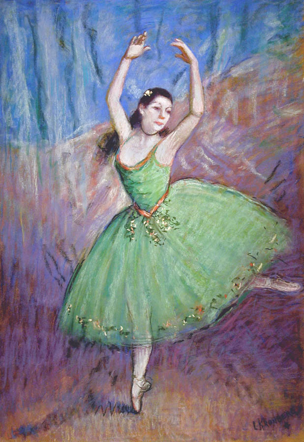 Dancer In Green 