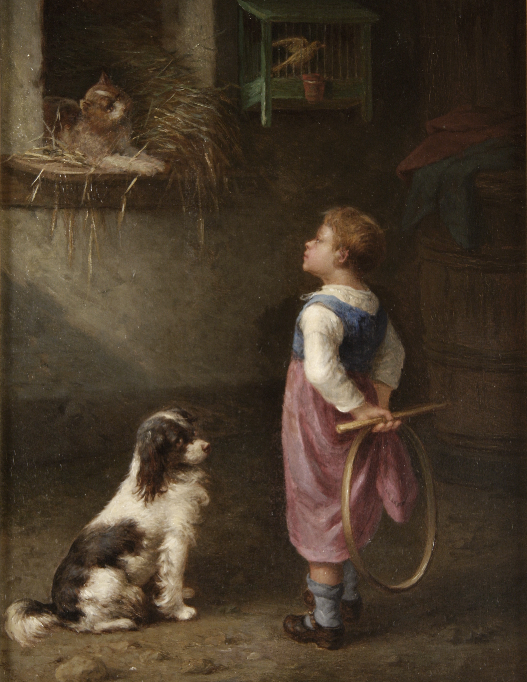 Playtime with Friends, 1880